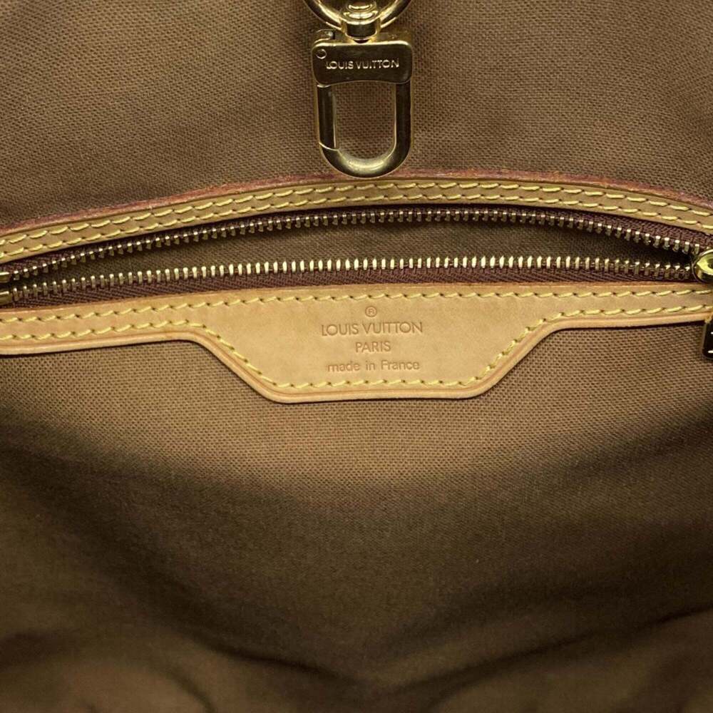 LOUIS VUITTON Brown Monogram Tote Bag - Picture 5 of 9